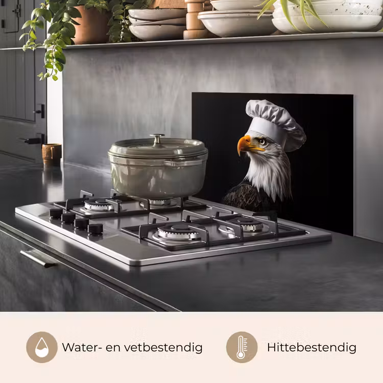 Arend -Amerika - Koksmuts - Vogel - Stoer keuken achterwand spatscherm klein -usp_NL