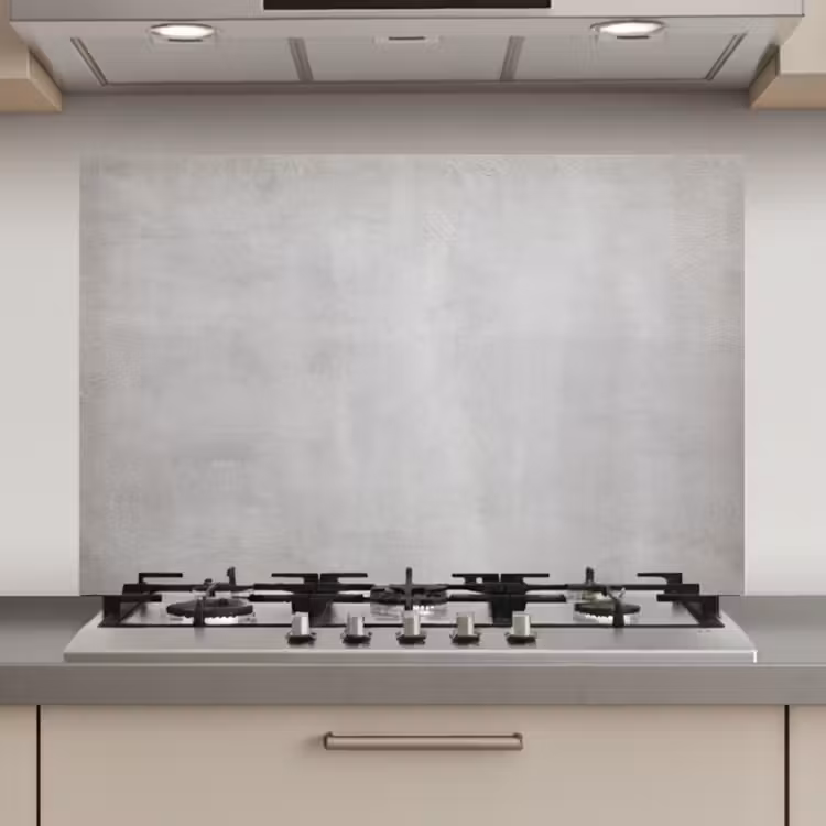 Beton - Grijs - Cement - Industrieel - Structuur keuken achterwand spatscherm klein -3d_website