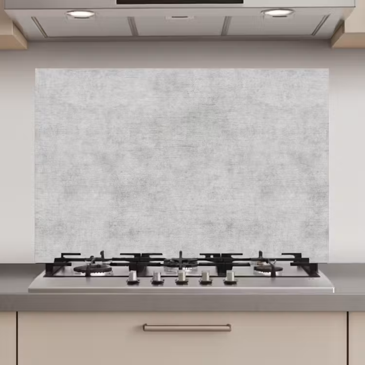 Beton - Grijs - Industrieel - Patroon keuken achterwand spatscherm klein 900 -3d_website