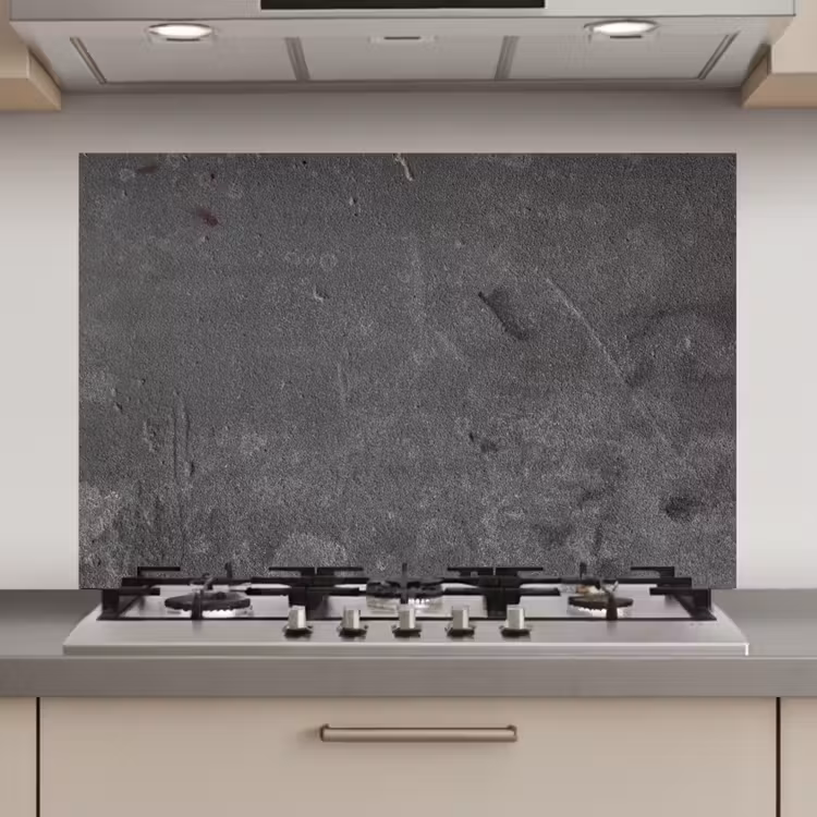 Beton - Grijs - Lijn - Vormen keuken achterwand spatscherm klein -3d_website