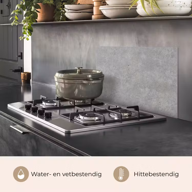 Beton - Patronen - Industrieel keuken achterwand spatscherm klein 900 -usp_NL