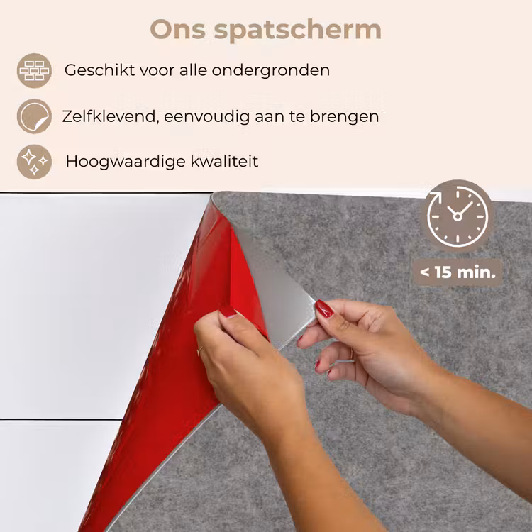 Beton - Textuur - Patronen keuken achterwand spatscherm klein 900 -spatscherm_NL