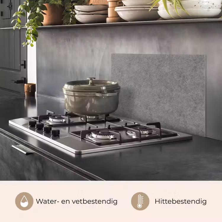 Beton - Textuur - Patronen keuken achterwand spatscherm klein 900 -usp_NL