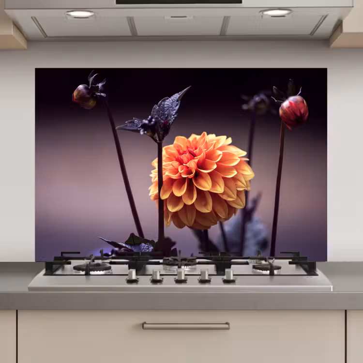 Bloemen - Chrysant - Macro - Planten keuken achterwand spatscherm klein -3d_website