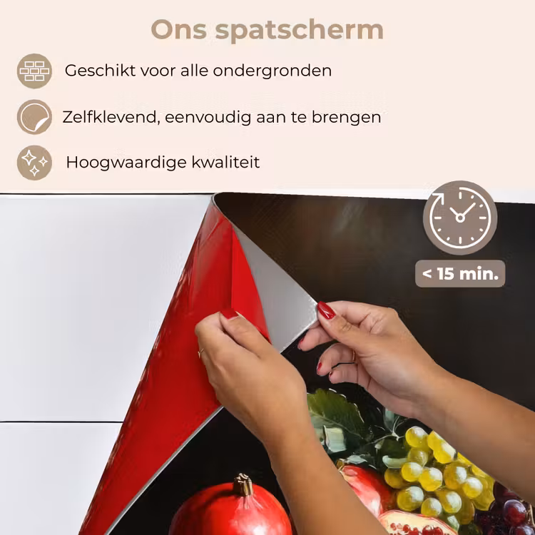 Borrelplank - Stilleven - Vintage keuken achterwand spatscherm klein -spatscherm_NL