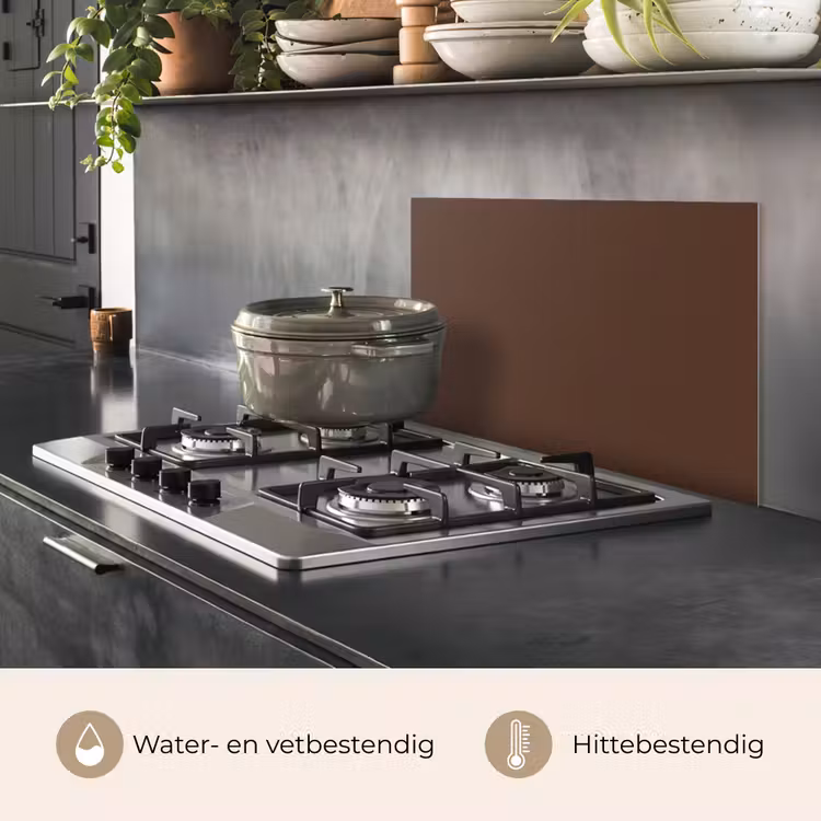 Bruin - Donker - Kleuren keuken achterwand spatscherm klein 900 -usp_NL