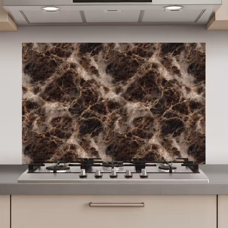 Bruin - Goud - Marmer keuken achterwand spatscherm klein 900 -3d_website