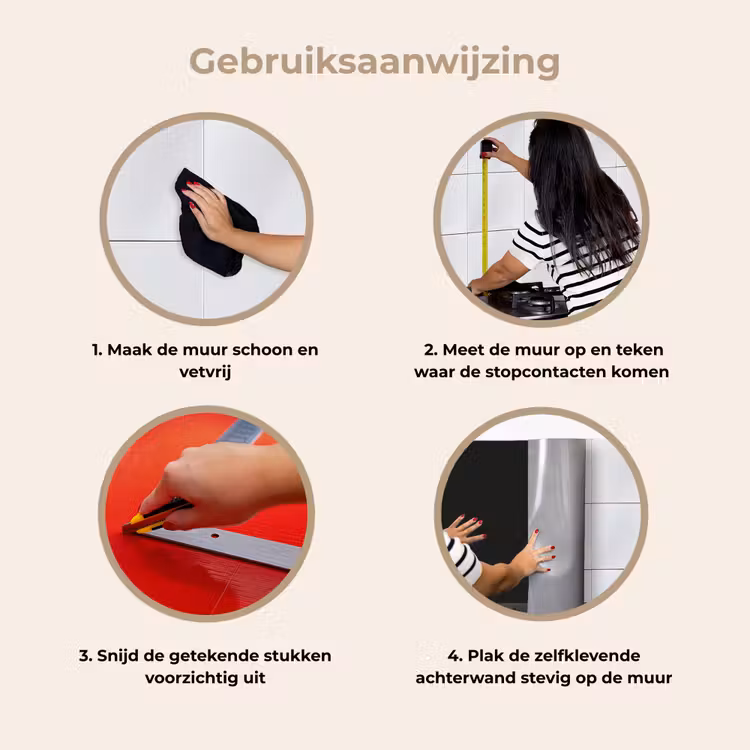 But First Coffee keuken achterwand 2 middel -gebruiksaanwijzing_NL