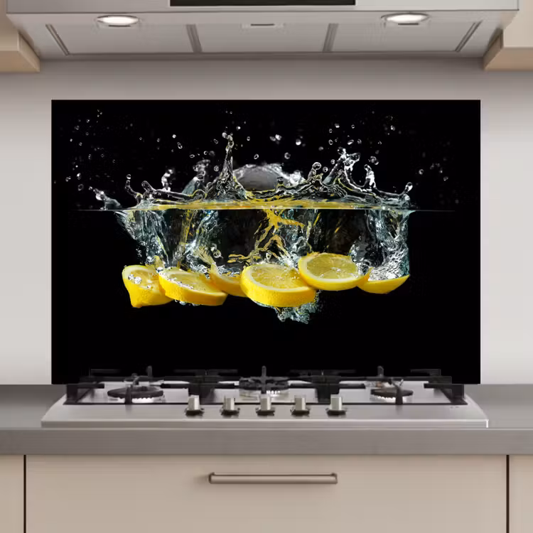 Citroen - Fruit - Geel - Stilleven - Water keuken achterwand spatscherm klein -3d_website
