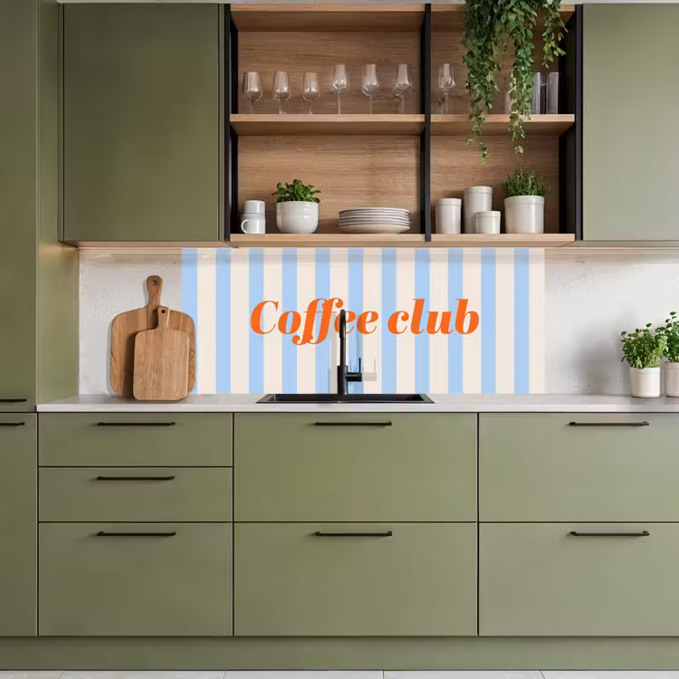 Coffee-club keuken achterwand 2 middel -sfeer3