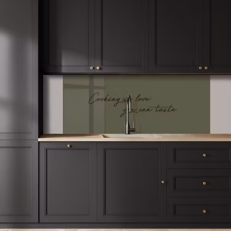 Cooking is love you can taste keuken achterwand 2 middel -sfeer1