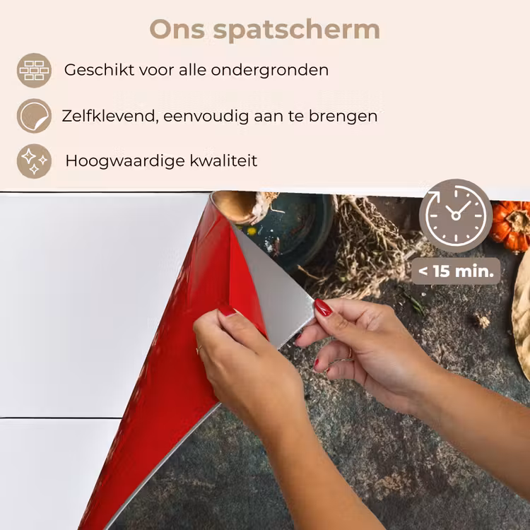Culinaire Kunstenaarspalet keuken achterwand spatscherm klein -spatscherm_NL