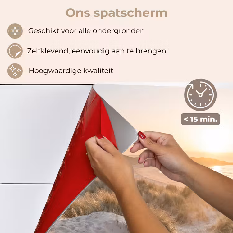 Duinen - Strand - Zee keuken achterwand spatscherm klein -spatscherm_NL