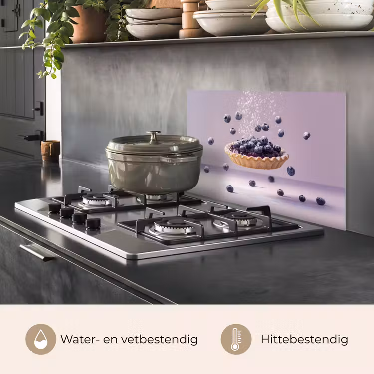 Eten - Taart - Bessen - Blauw keuken achterwand spatscherm klein -usp_NL
