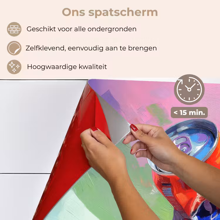 Frisdrank - Blik - Paars keuken achterwand spatscherm klein -spatscherm_NL