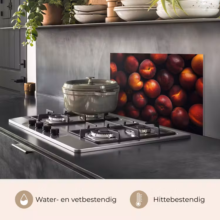Fruit - Close up - Nectarines keuken achterwand spatscherm klein -usp_NL