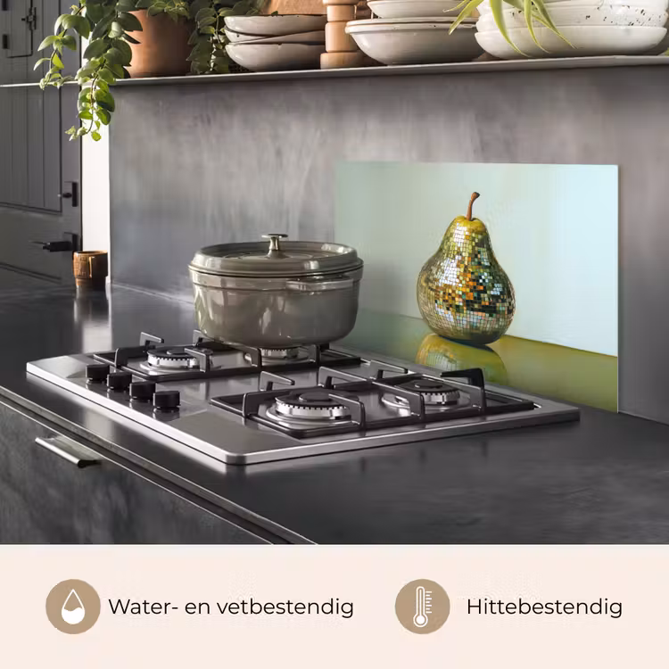 Fruit - Disco - Art - Glitter keuken achterwand spatscherm klein -usp_NL
