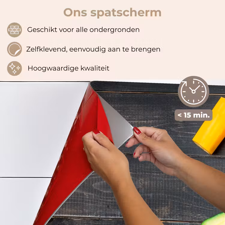 Fruit - Smoothie - Industrieel - Zomer keuken achterwand spatscherm klein -spatscherm_NL