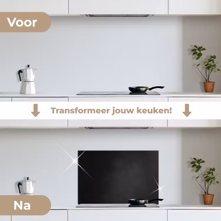 Geheimen in het Donker keuken achterwand spatscherm klein -voor_na_NL