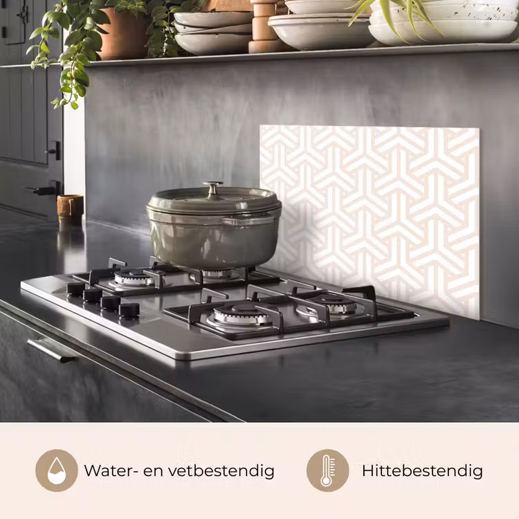 Geometrie - Lijn - Vorm - Patroon keuken achterwand spatscherm klein 900 -usp_NL