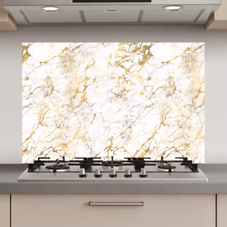Goudspatten - Wit - Marmer keuken achterwand spatscherm klein 900 -3d_website