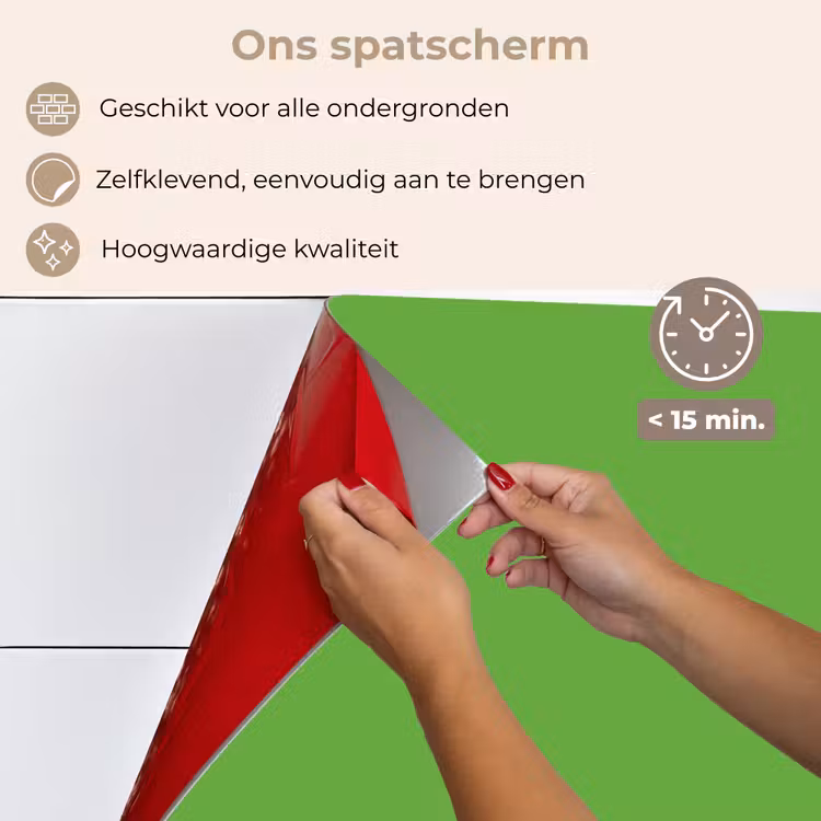 Groen - Kleuren - Natuur keuken achterwand spatscherm klein 900 -spatscherm_NL