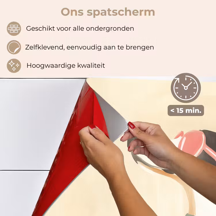 Hond - Zonnebril - Sjaal keuken achterwand spatscherm klein -spatscherm_NL
