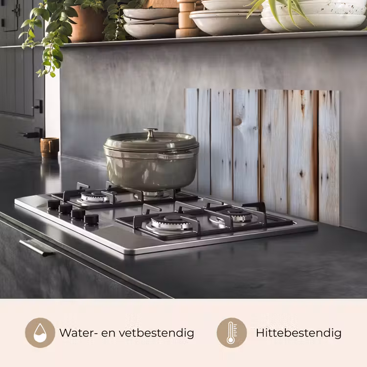 Hout - Planken - Verweerd keuken achterwand spatscherm klein -usp_NL