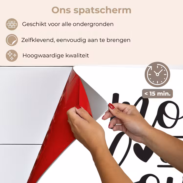 Jongens - Moederdag - Quotes keuken achterwand spatscherm klein -spatscherm_NL