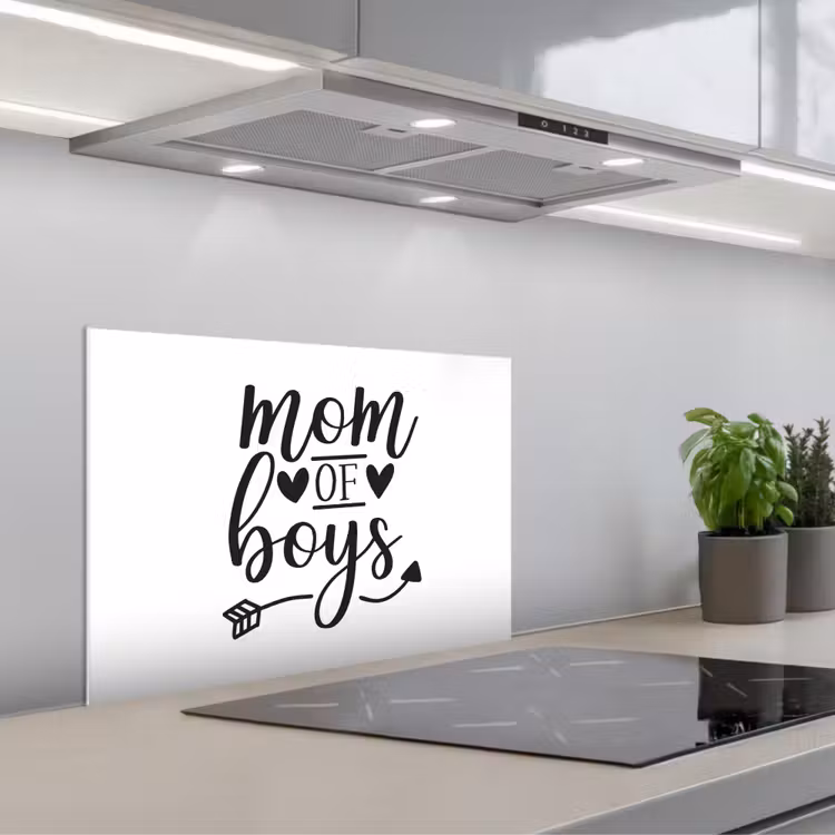 Jongens - Moederdag - Quotes keuken achterwand spatscherm klein -3d_schuin