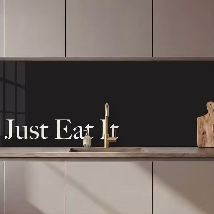Keuken achterwand - Just Eat It