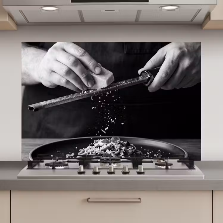 Kaas - Pasta - Rasp keuken achterwand spatscherm klein -3d_website