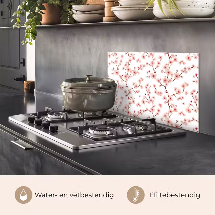 Kersenbloesem - Takken - Roze keuken achterwand spatscherm klein 900 -usp_NL