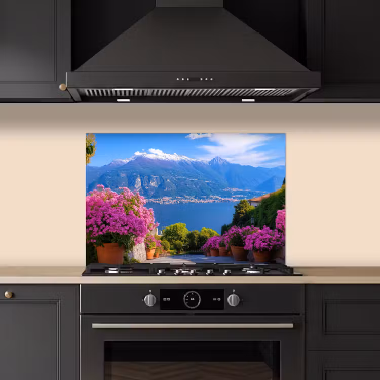 Lake Como - Italië - Landschap keuken achterwand spatscherm klein -sfeer1