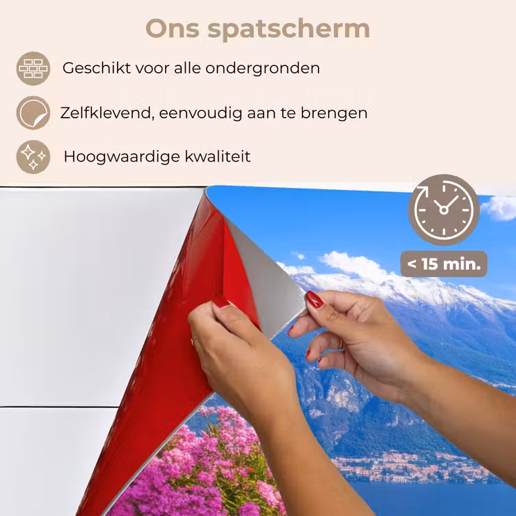 Lake Como - Italië - Landschap keuken achterwand spatscherm klein -spatscherm_NL