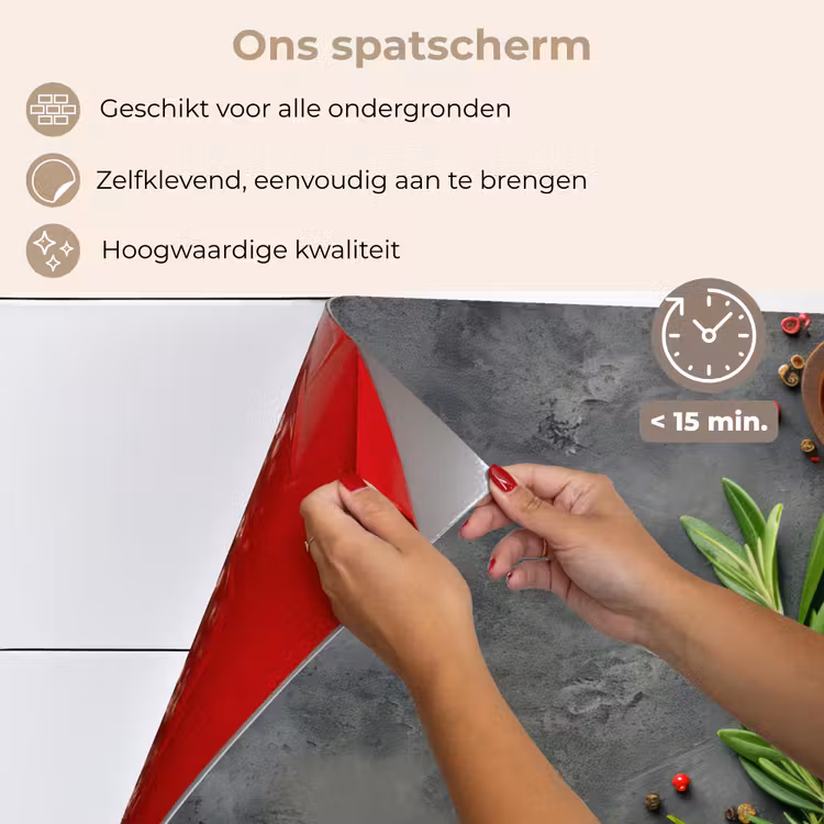 Mediterrane Keukenessenties keuken achterwand spatscherm klein -spatscherm_NL