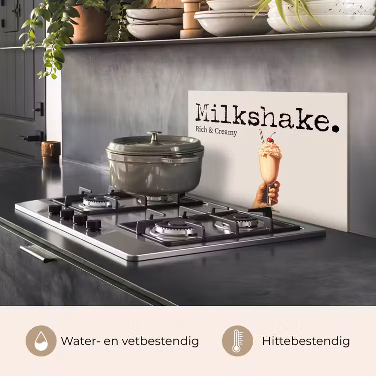 Milkshake - Kers - Rietje keuken achterwand spatscherm klein -usp_NL