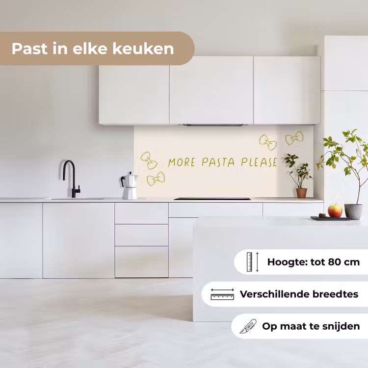 More pasta please keuken achterwand 2 middel -sfeer4_NL