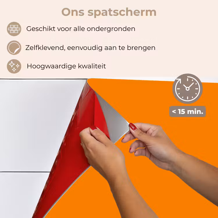 Oranje - Seizoenen - Herfst - Kleur keuken achterwand spatscherm klein 900 -spatscherm_NL