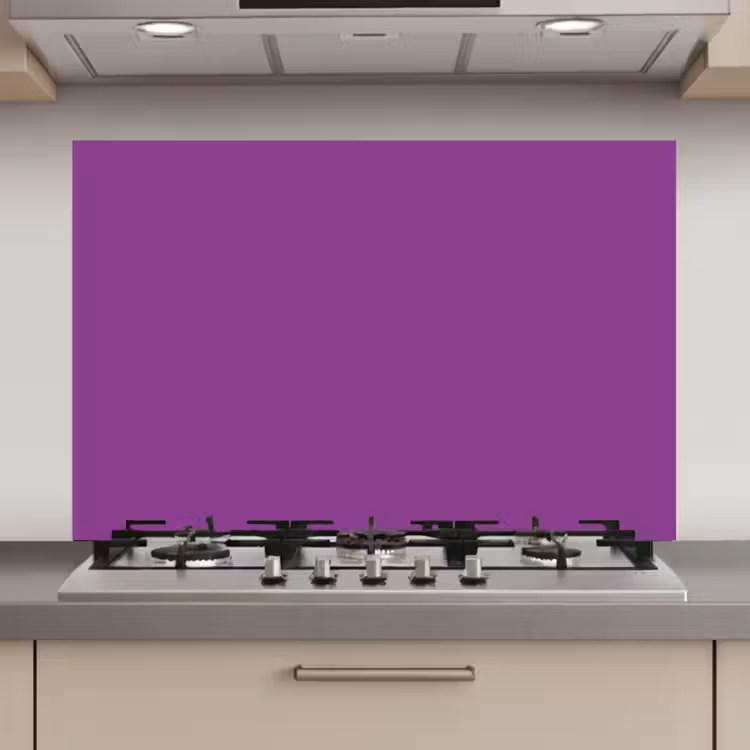 Paars - Kleuren - Effen keuken achterwand spatscherm klein 900 -3d_website