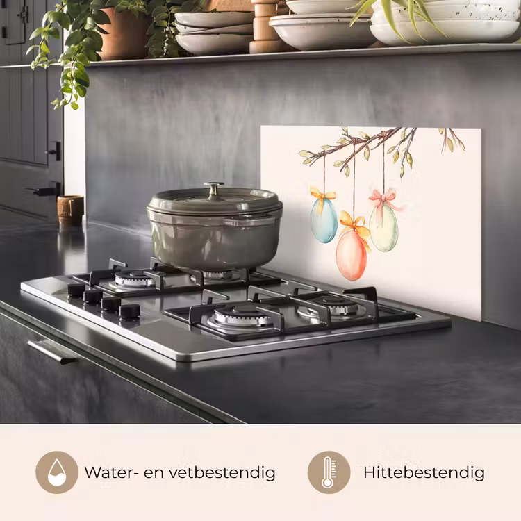 Paastak - Strikje - Eieren keuken achterwand spatscherm klein -usp_NL