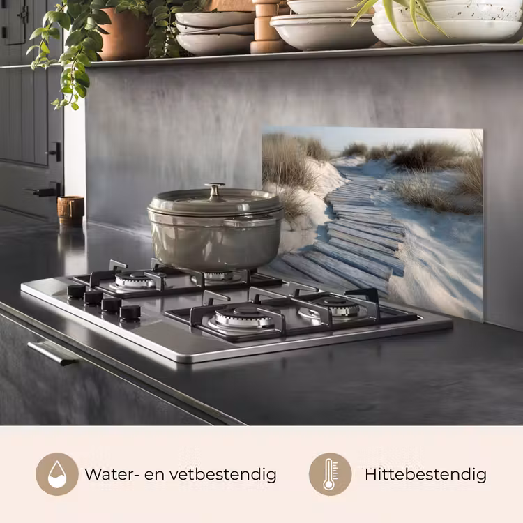 Pad - Planken - Duinen - Gras keuken achterwand spatscherm klein -usp_NL
