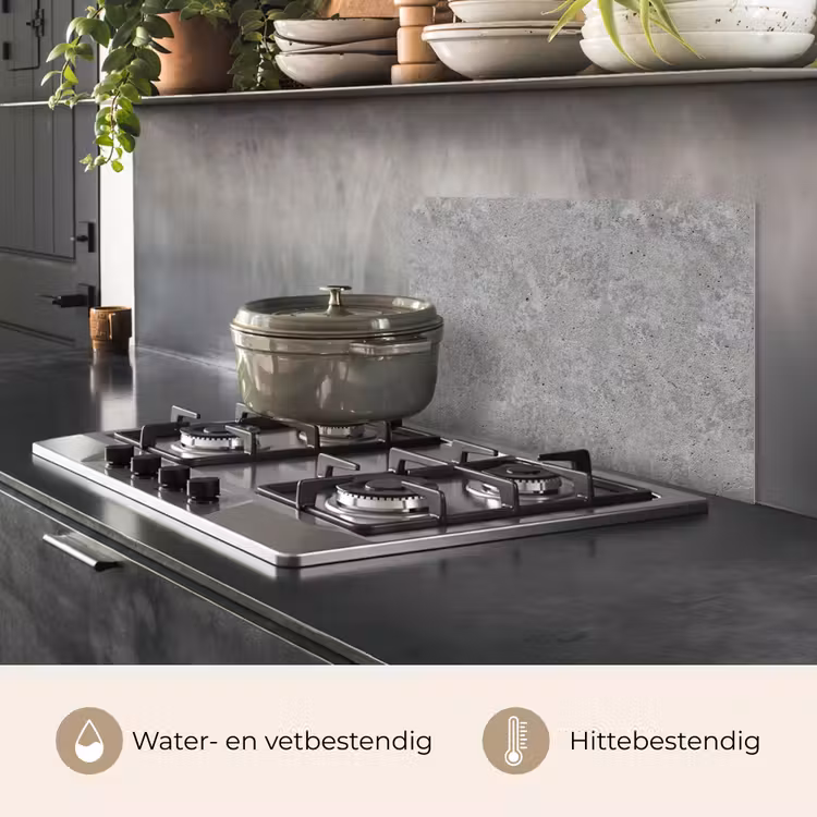Patroon - Cement - Beton keuken achterwand spatscherm klein 900 -usp_NL