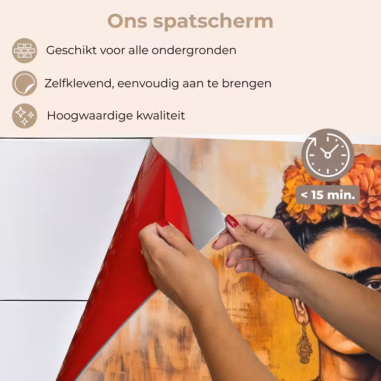 Portret - Sieraden - Schilderachtig keuken achterwand spatscherm klein -spatscherm_NL