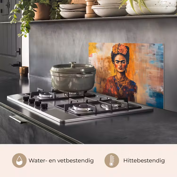 Portret - Sieraden - Schilderachtig keuken achterwand spatscherm klein -usp_NL