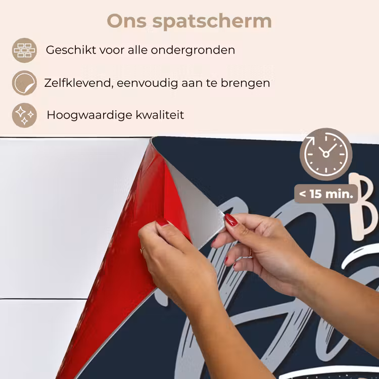 Quotes - Papa - Best dad ever - Spreuken keuken achterwand spatscherm klein -spatscherm_NL