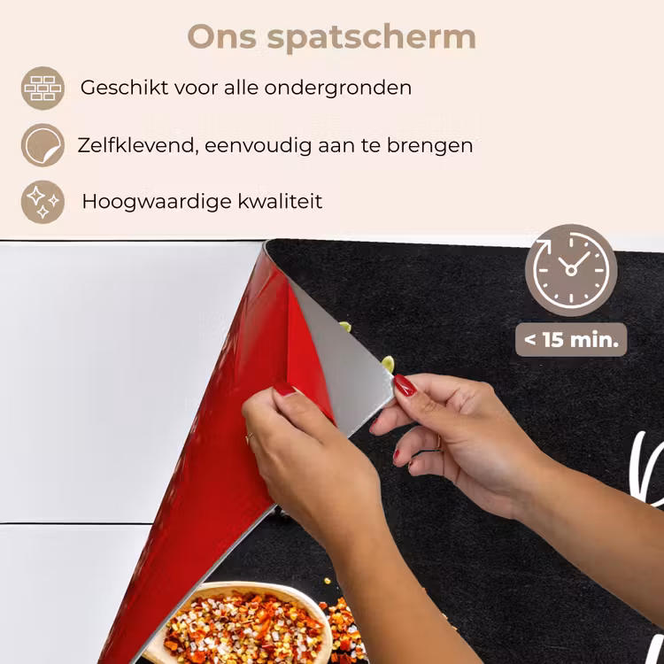 Quotes - Spreuken - Keuken - Papa's keuken - Papa keuken achterwand spatscherm klein -spatscherm_NL