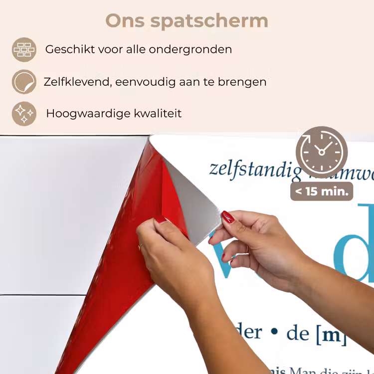 Quotes - Vader definitie - Spreuken - Woordenboek keuken achterwand spatscherm klein -spatscherm_NL