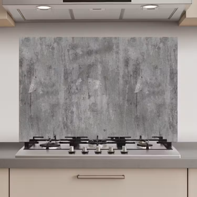 Roest - Beton - Patroon keuken achterwand spatscherm klein 900 -3d_website