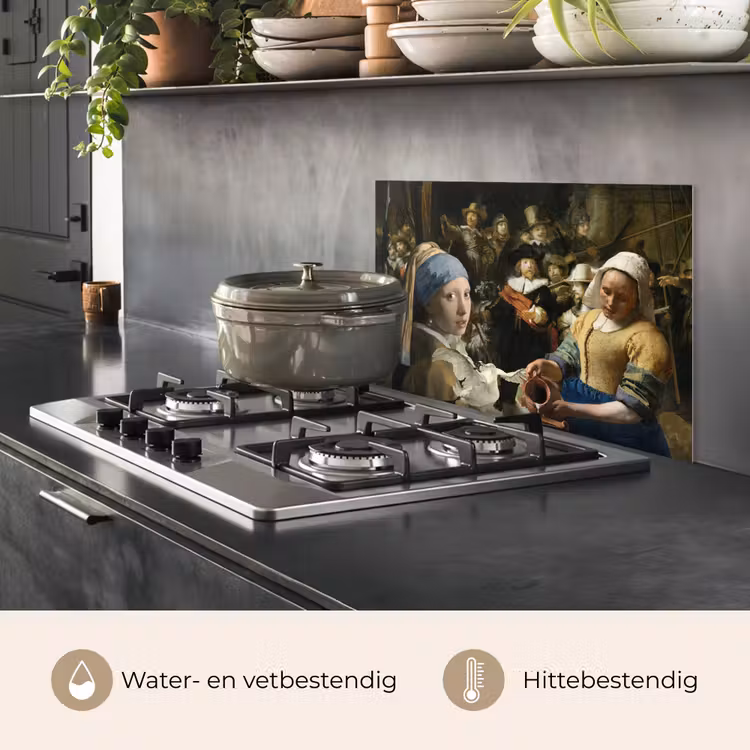 Schilderij - Oude Meesters - Zwaan keuken achterwand spatscherm klein -usp_NL
